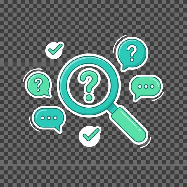 FAQ 검색 일러스트